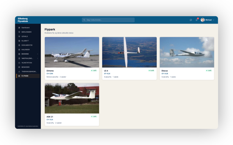Flypark i Startstedet